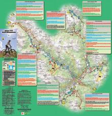 Trail Map - Folder 2015 Briançonnais
